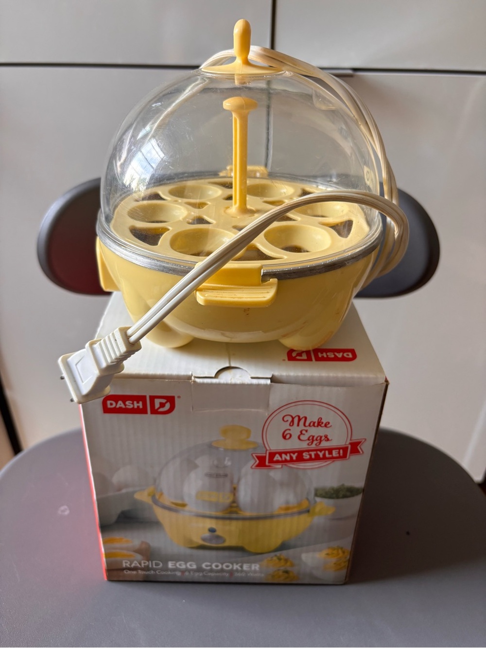 Dash Rapid Egg Cooker - Yellow